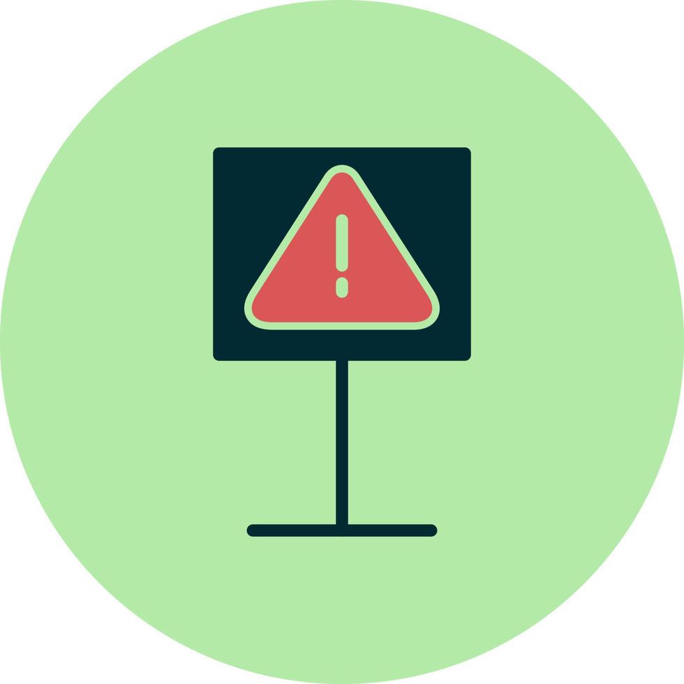 Danger Sign Vector Icon