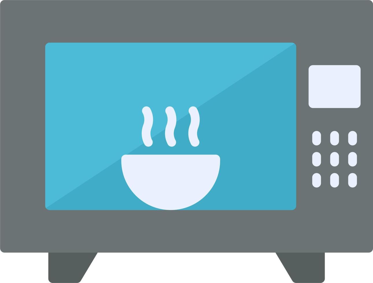 Microwave Oven Vector Icon