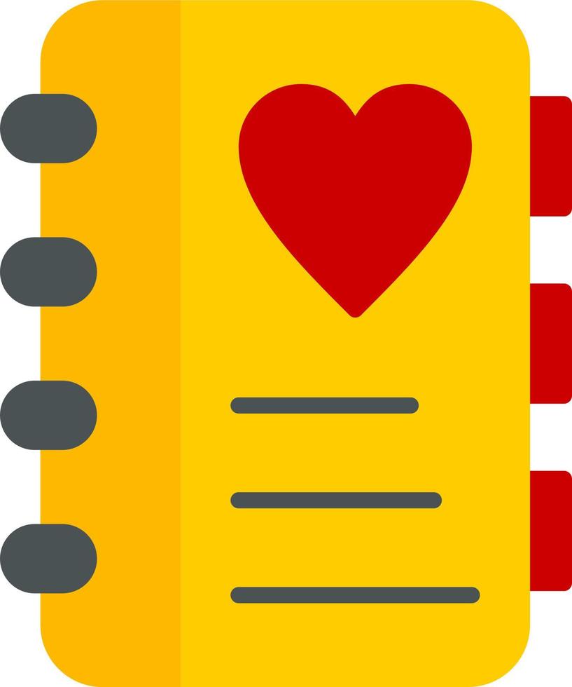 Notebook Vector Icon
