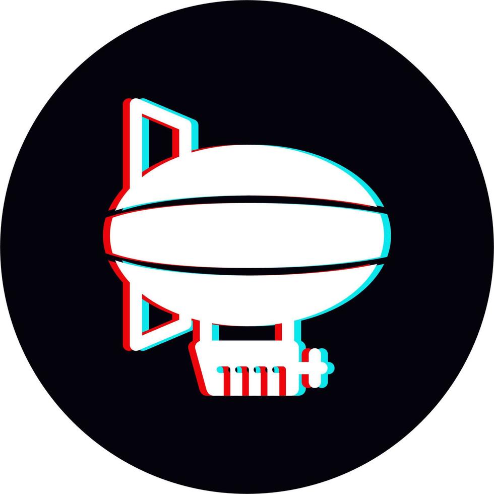 Blimp Vector Icon