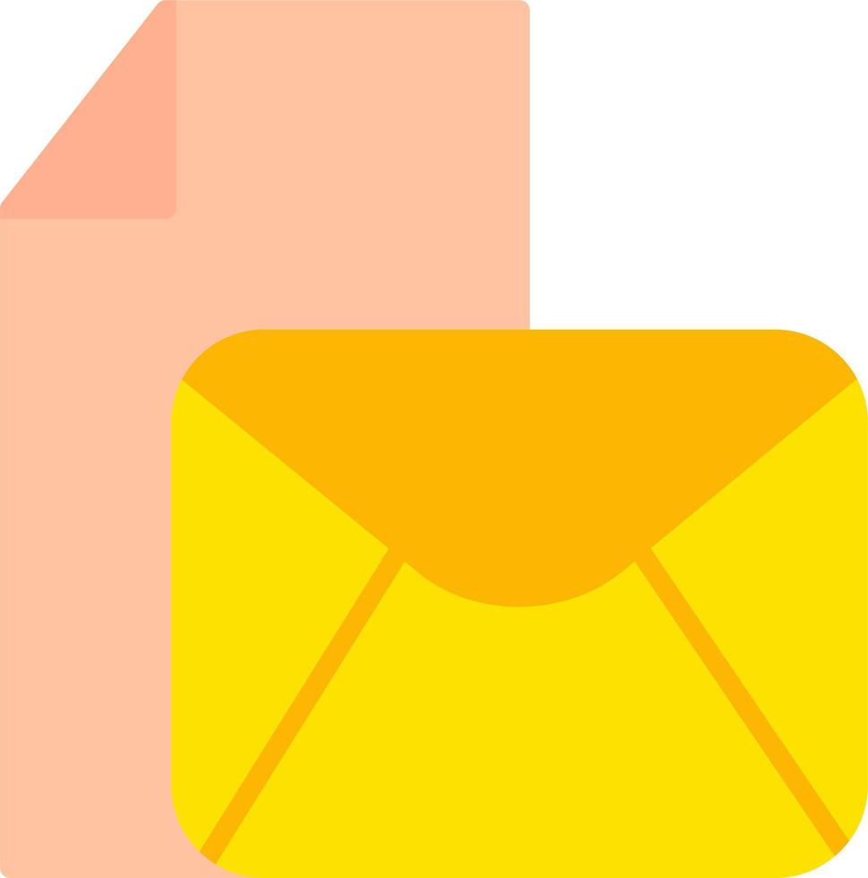 icono de vector de correo