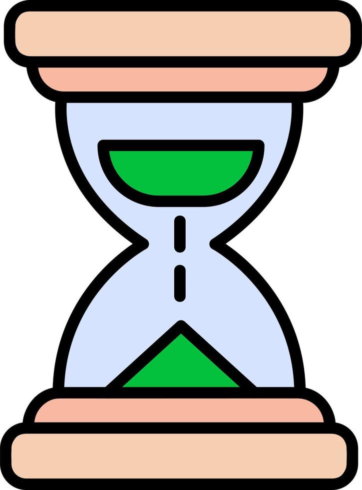 Sand Clock Vector Icon