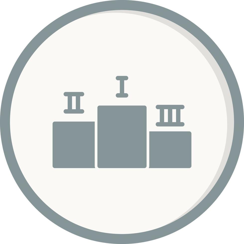 Podium Vector Icon