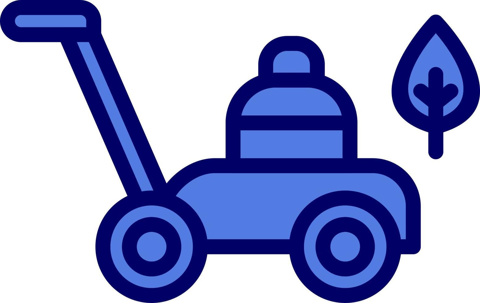 Mowing Vector Icon