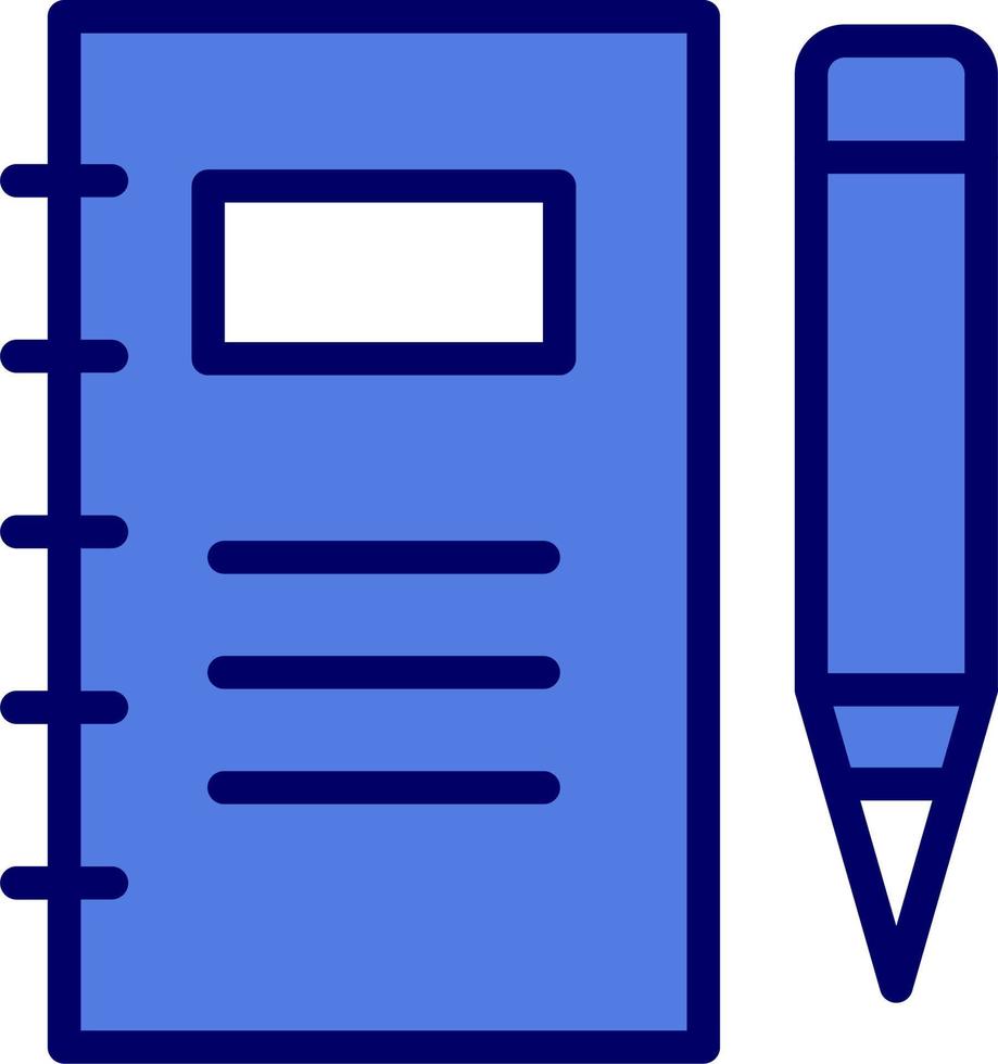 Notebook Vector Icon