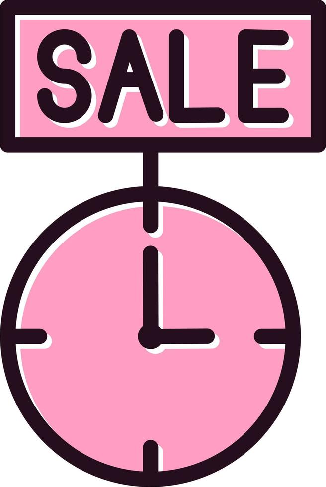 Sale Time Vector Icon