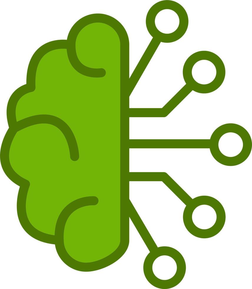 Artificial Intelligence Vector Icon