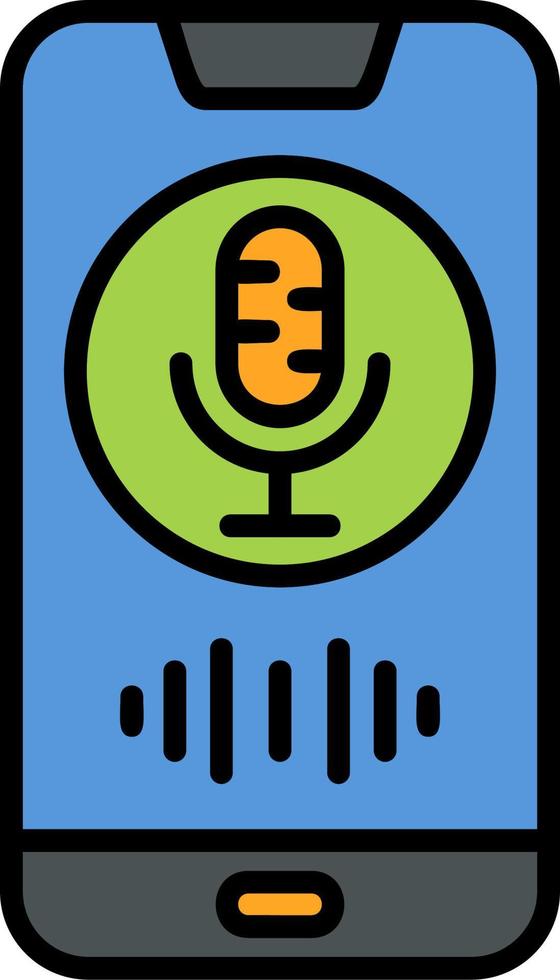 Voice Assistant Vector Icon