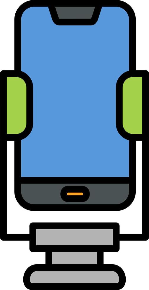 Smartphone Stand Vector Icon