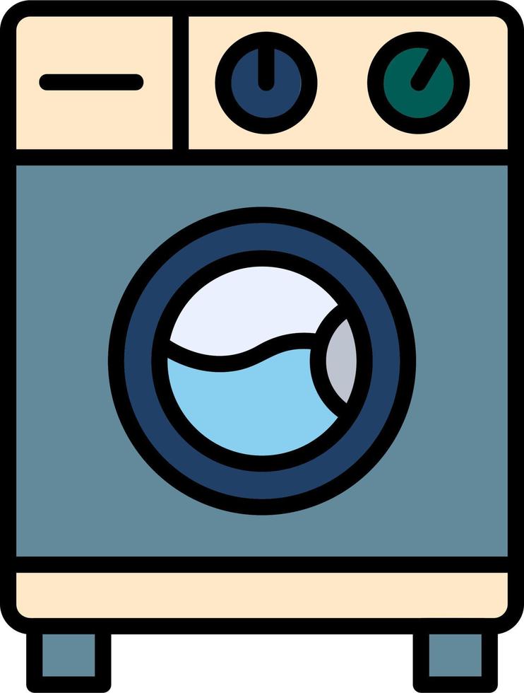 Washing Mechine Vector Icon