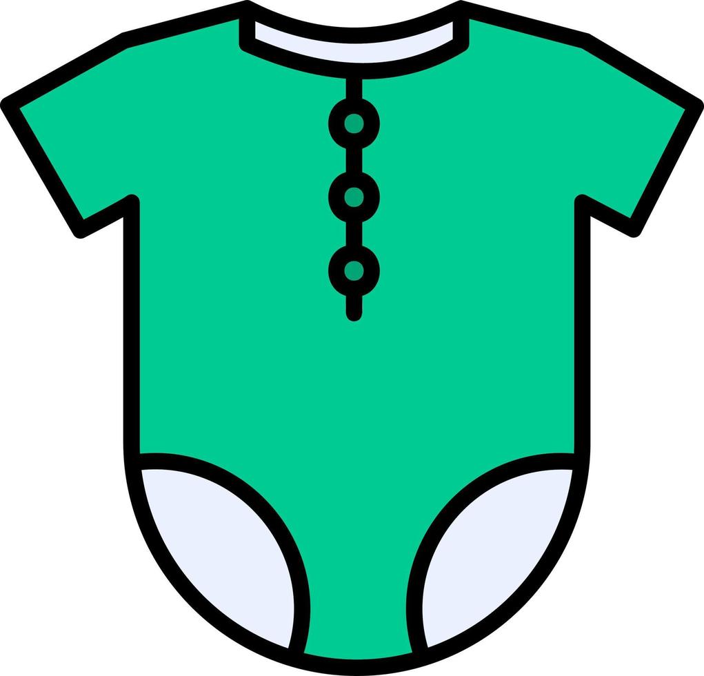 Baby Outfit Vector Icon