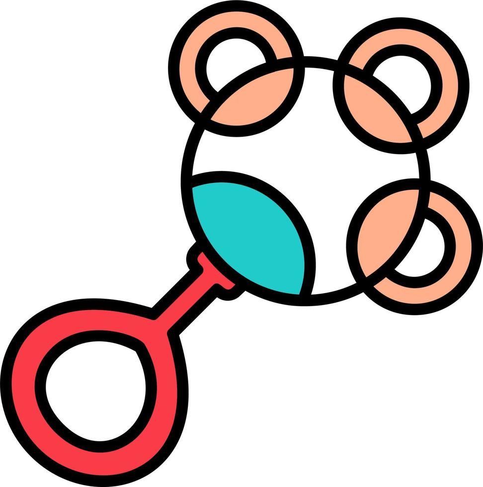 Rattle Vector Icon