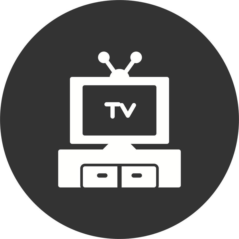 Watching Tv Vector Icon