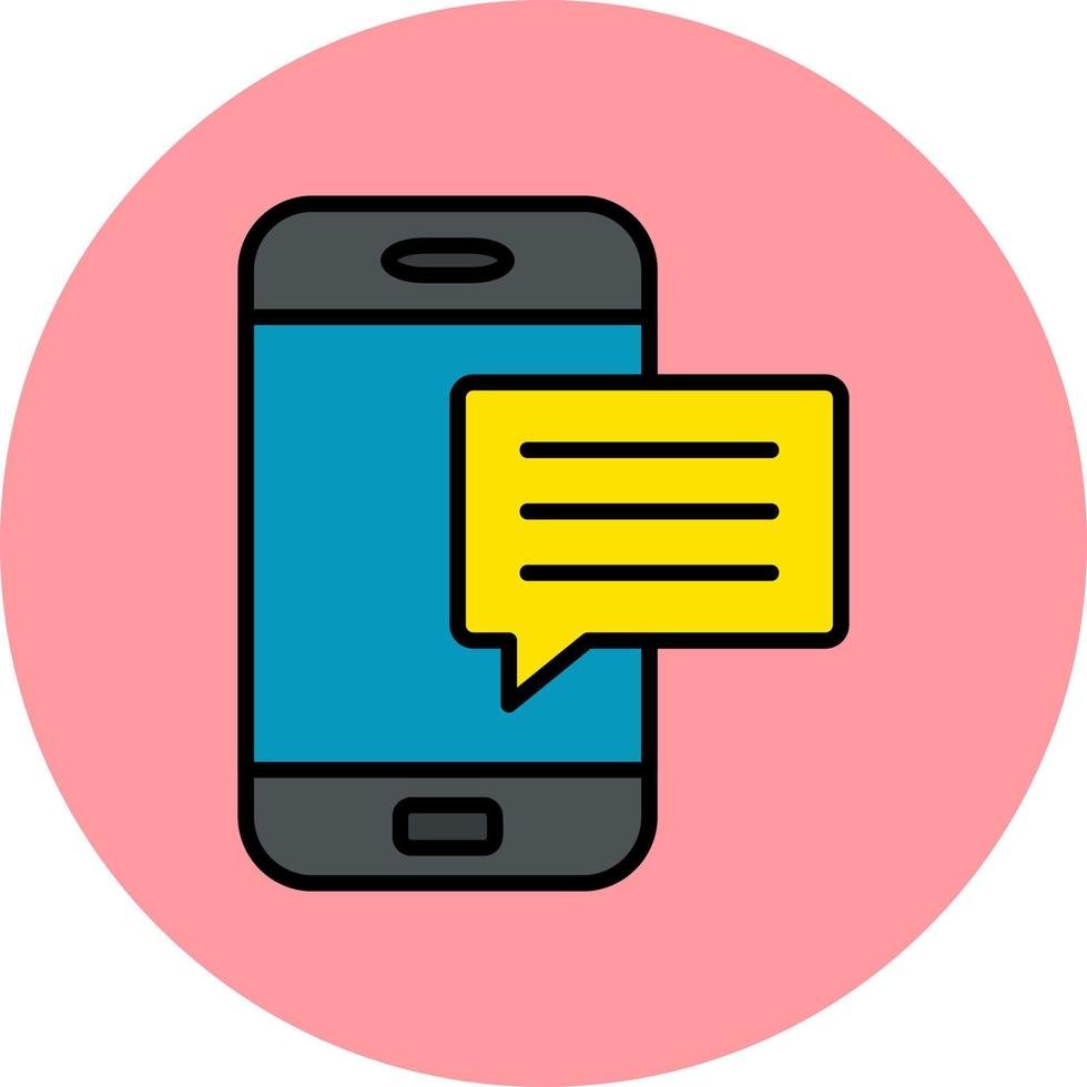 Chatting Vector Icon