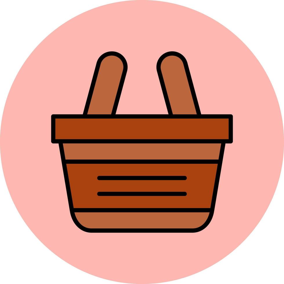 Shopping Basket Vector Icon