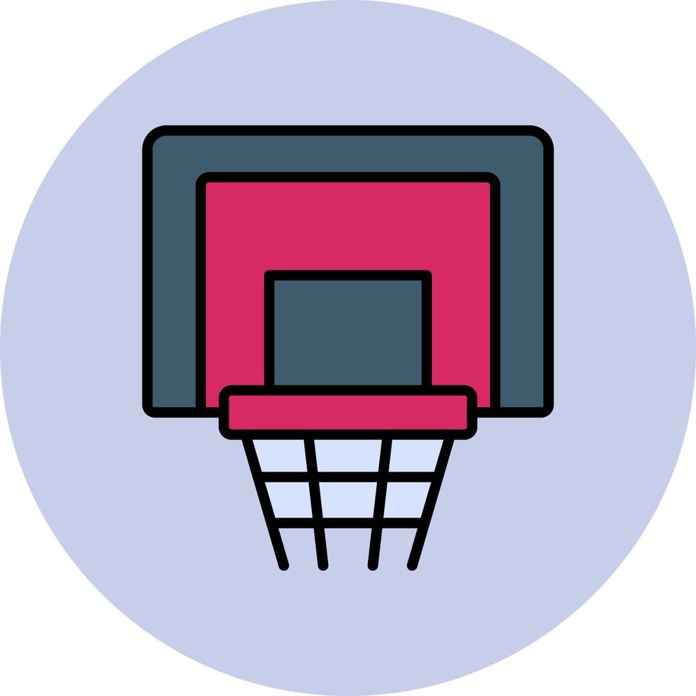 Basketball Hoop Vector Icon