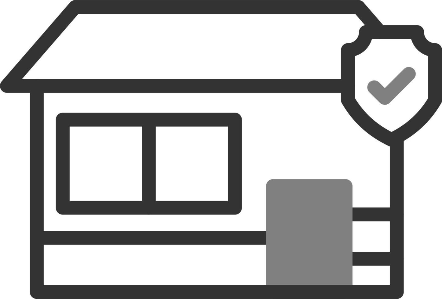 Shop Insurance Vector Icon