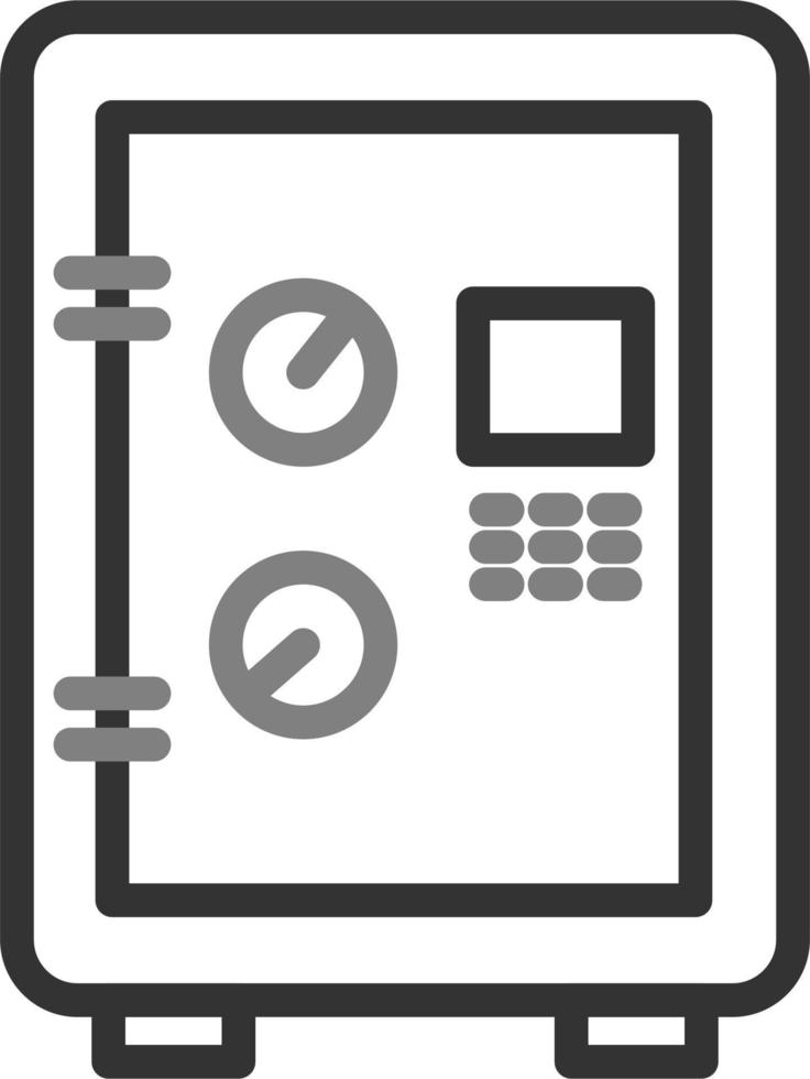 Automatic Safebox Vector Icon