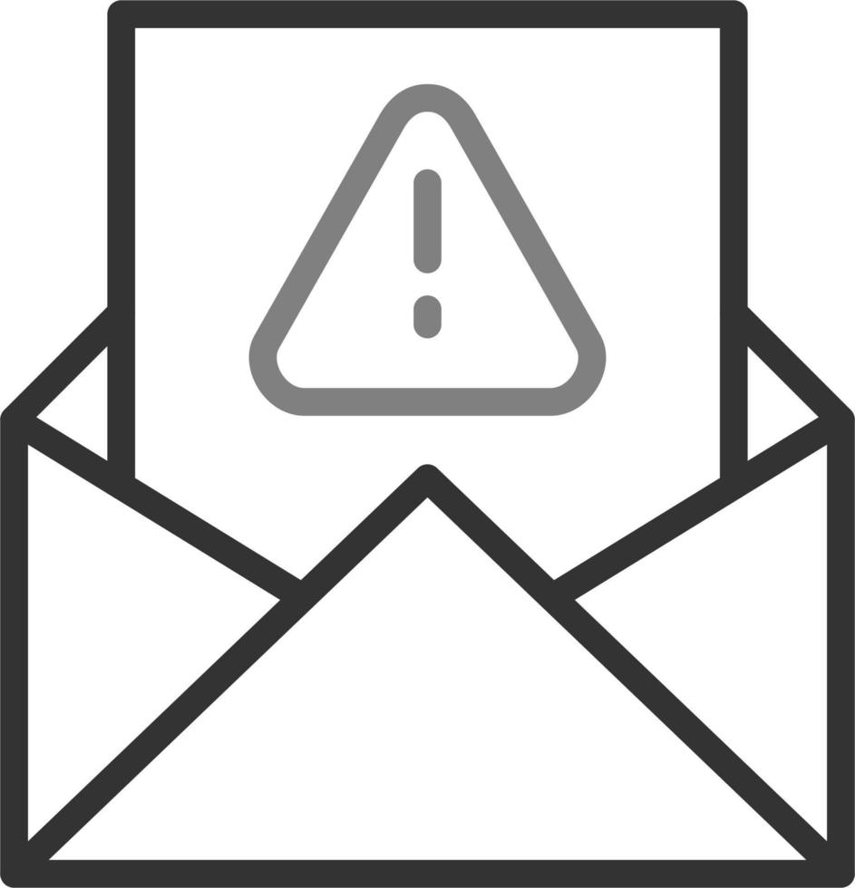 Spam Warning Vector Icon