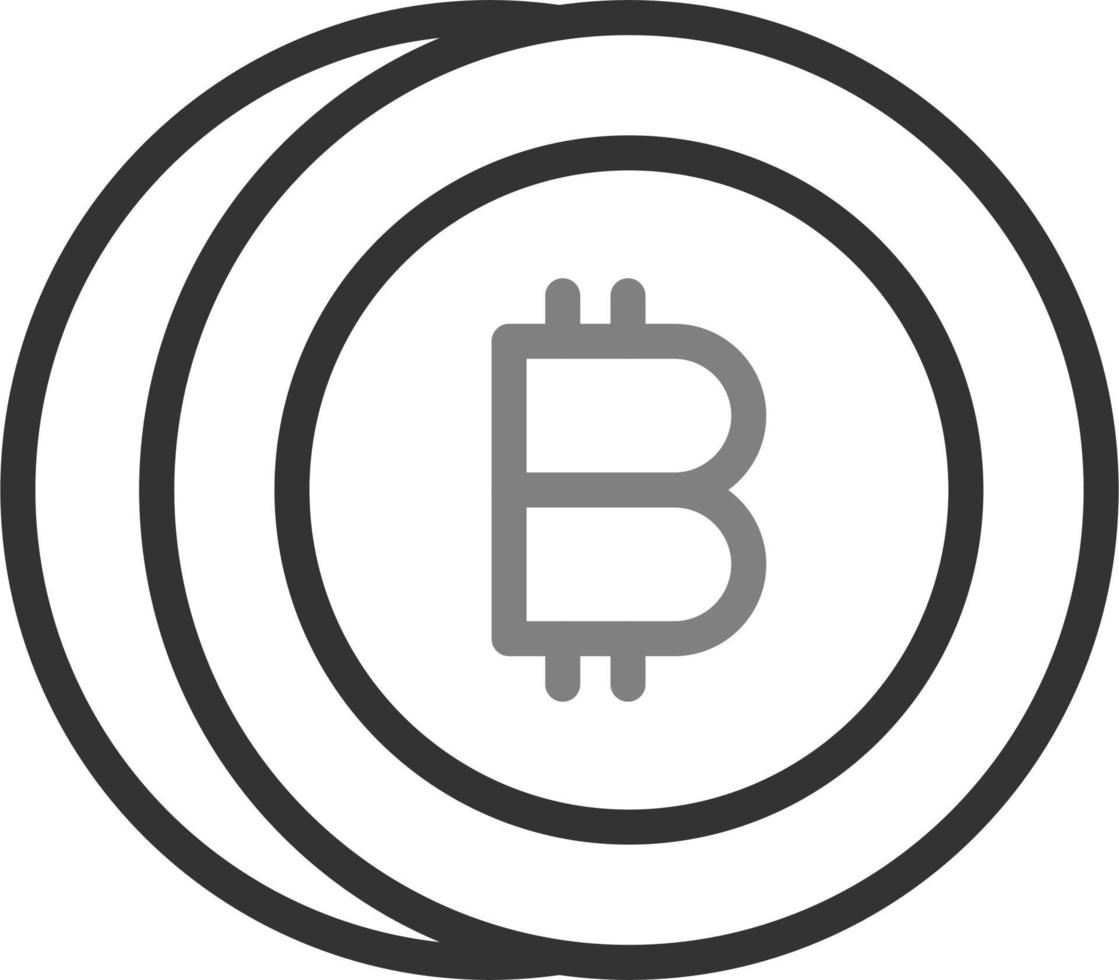 Bit Coin Vector Icon