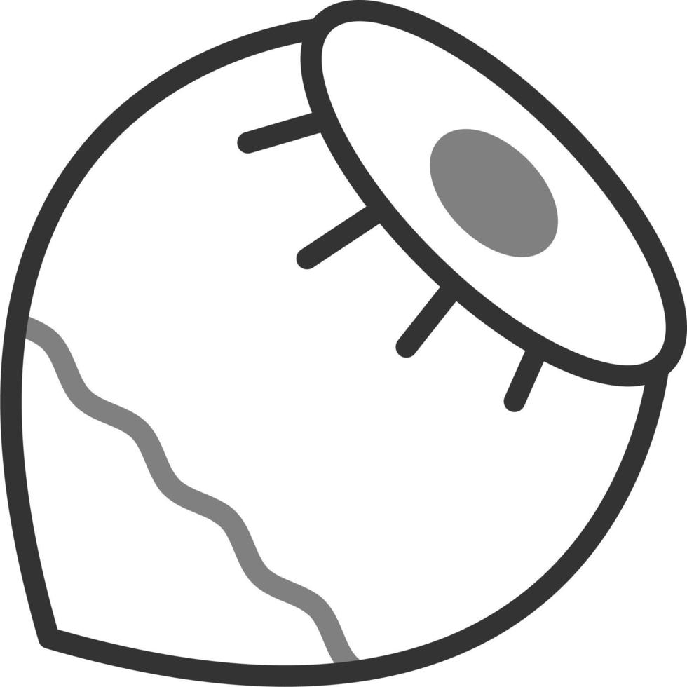 Hazelnut Vector Icon