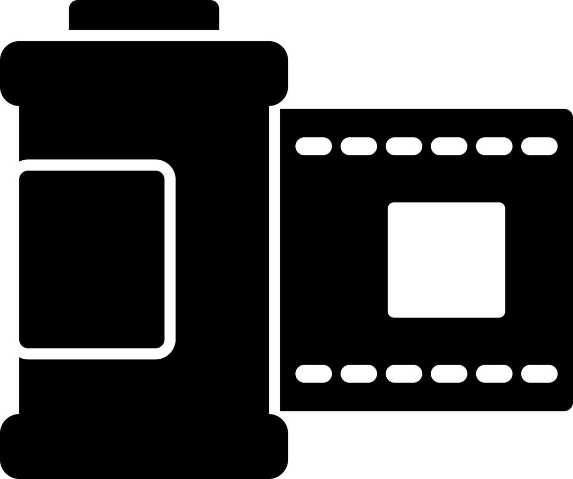 Film Roll Vector Icon