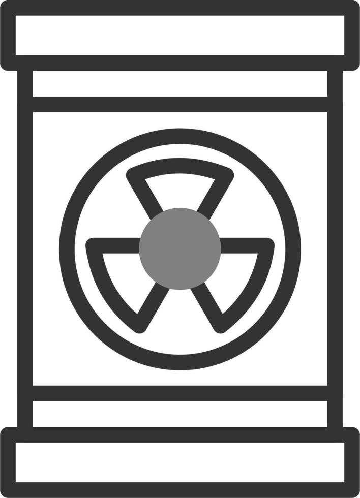 Nuclear Waste Vector Icon