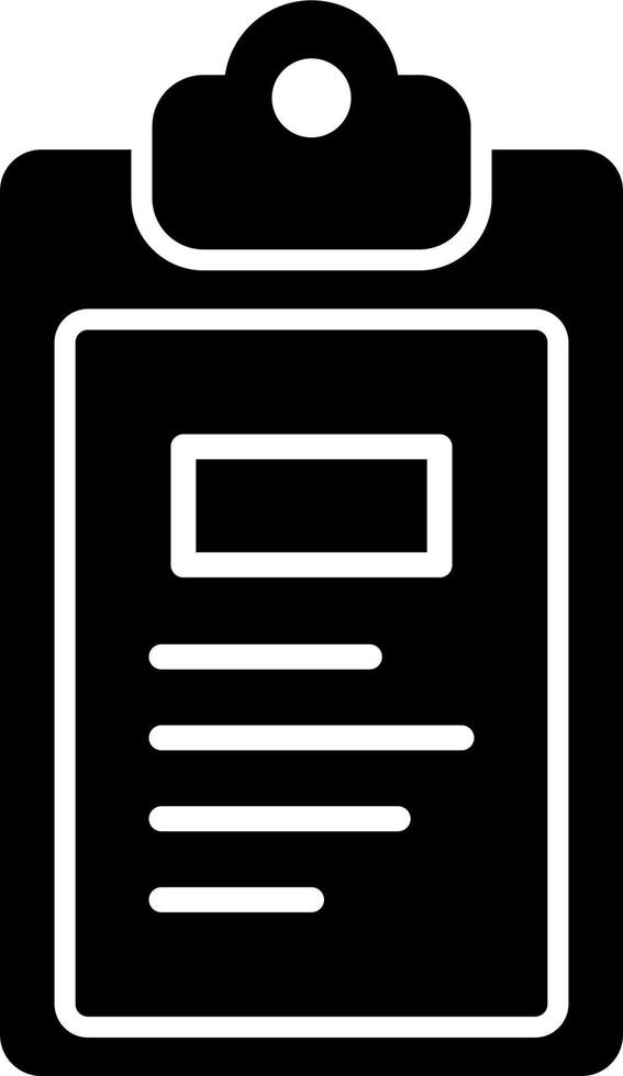 Clipboard Vector Icon