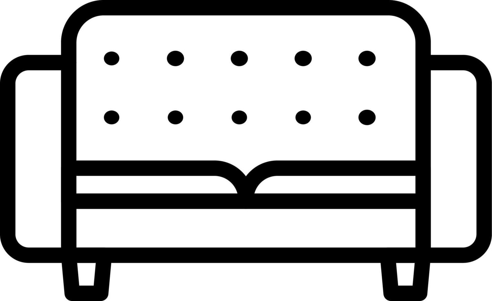 Sofa Vector Icon