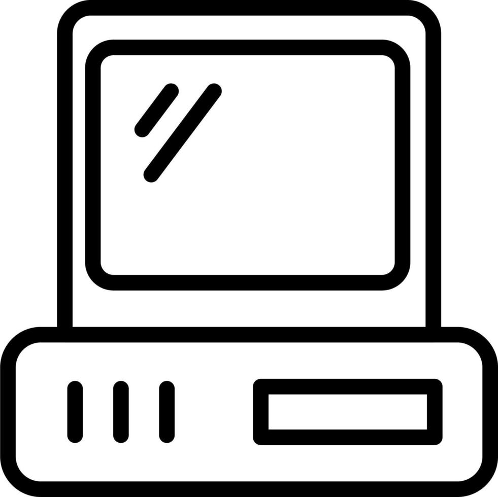 Computer Vector Icon