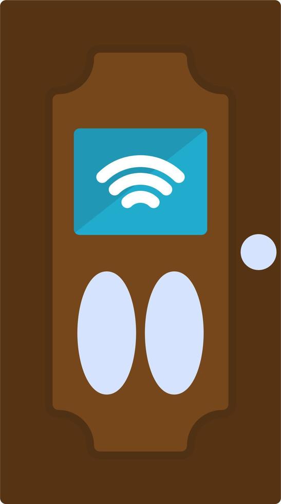 Smart Door Vector Icon