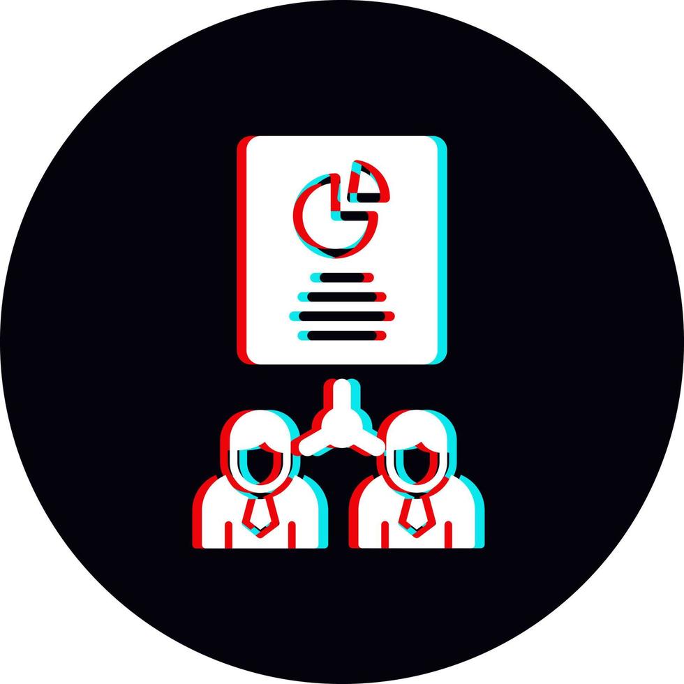 Work Distribution Vector Icon