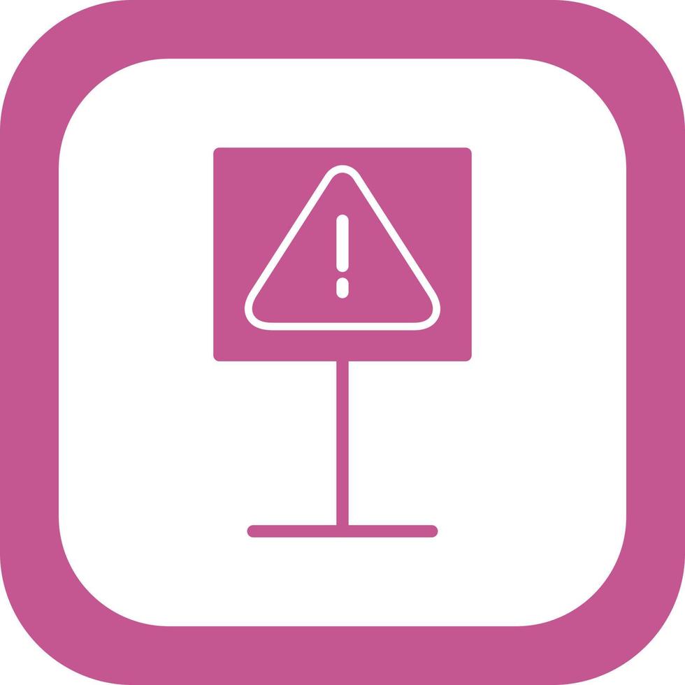 Danger Sign Vector Icon
