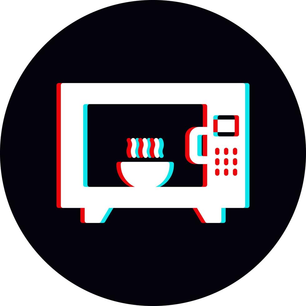 Microwave Oven Vector Icon