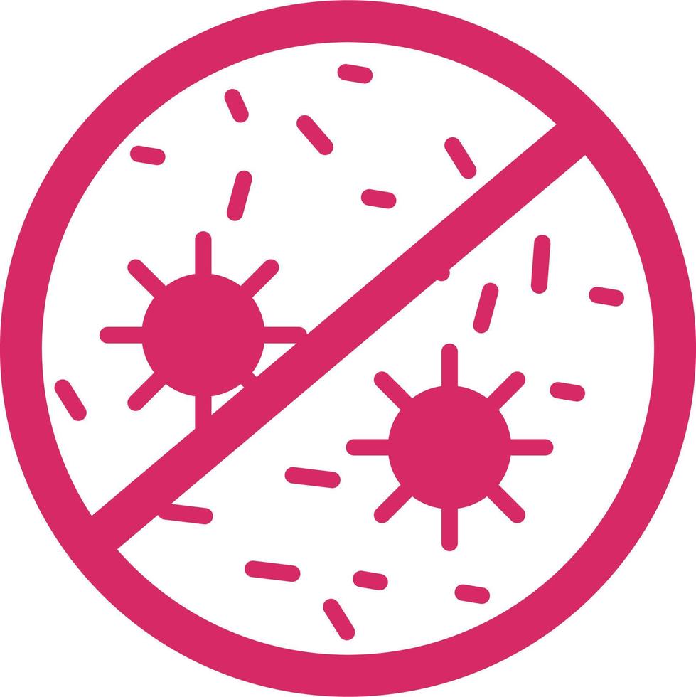 antibacteriano vector icono