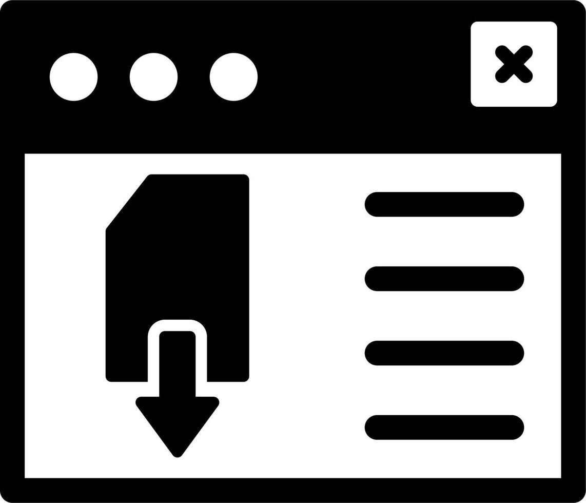 Page Download Vector Icon