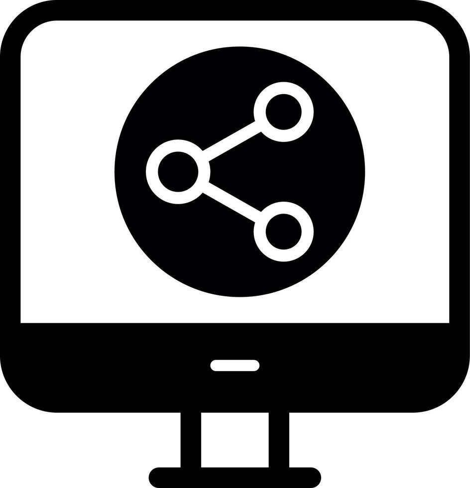 Data Share Vector Icon