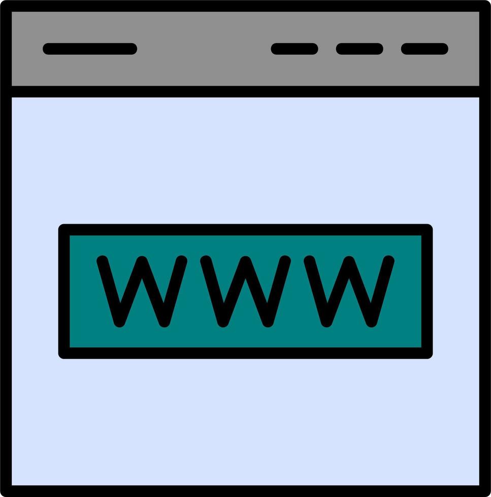 Web Site Vector Icon