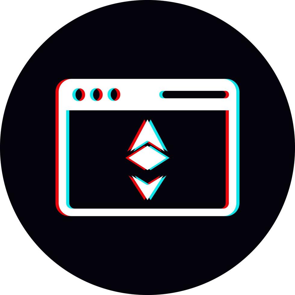 Ethereum Browser Vector Icon