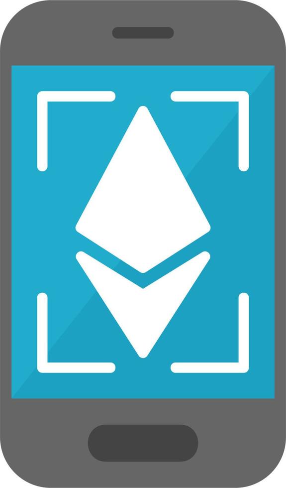 Ethereum Scan Vector Icon