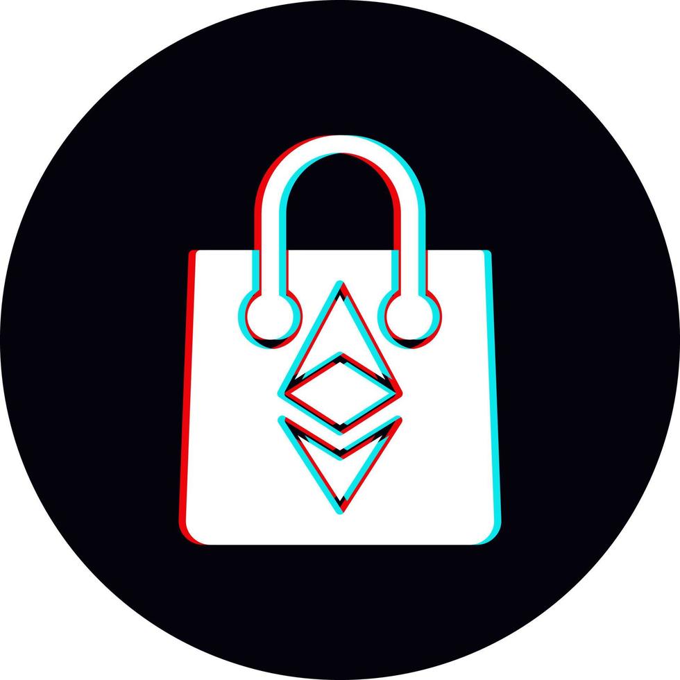 Ethereum Bag Vector Icon