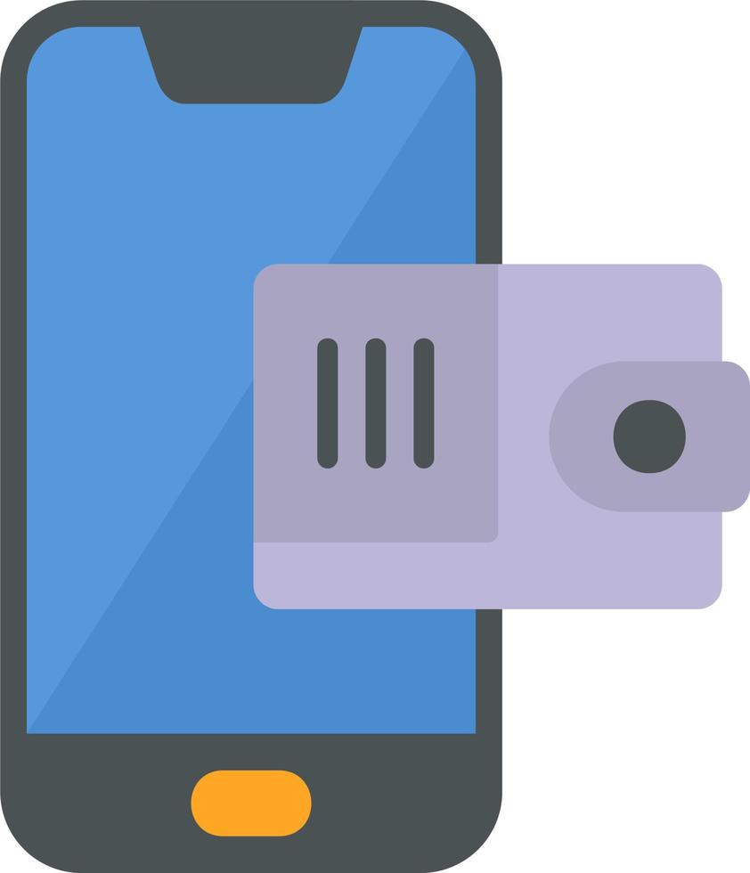 Mobile Wallet Vector Icon