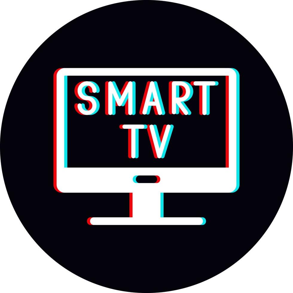 icono de vector de smart tv