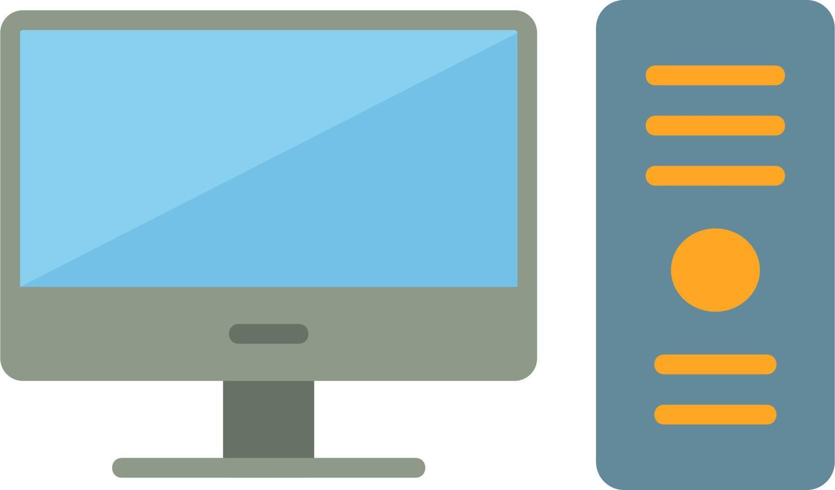 Computer Vector Icon