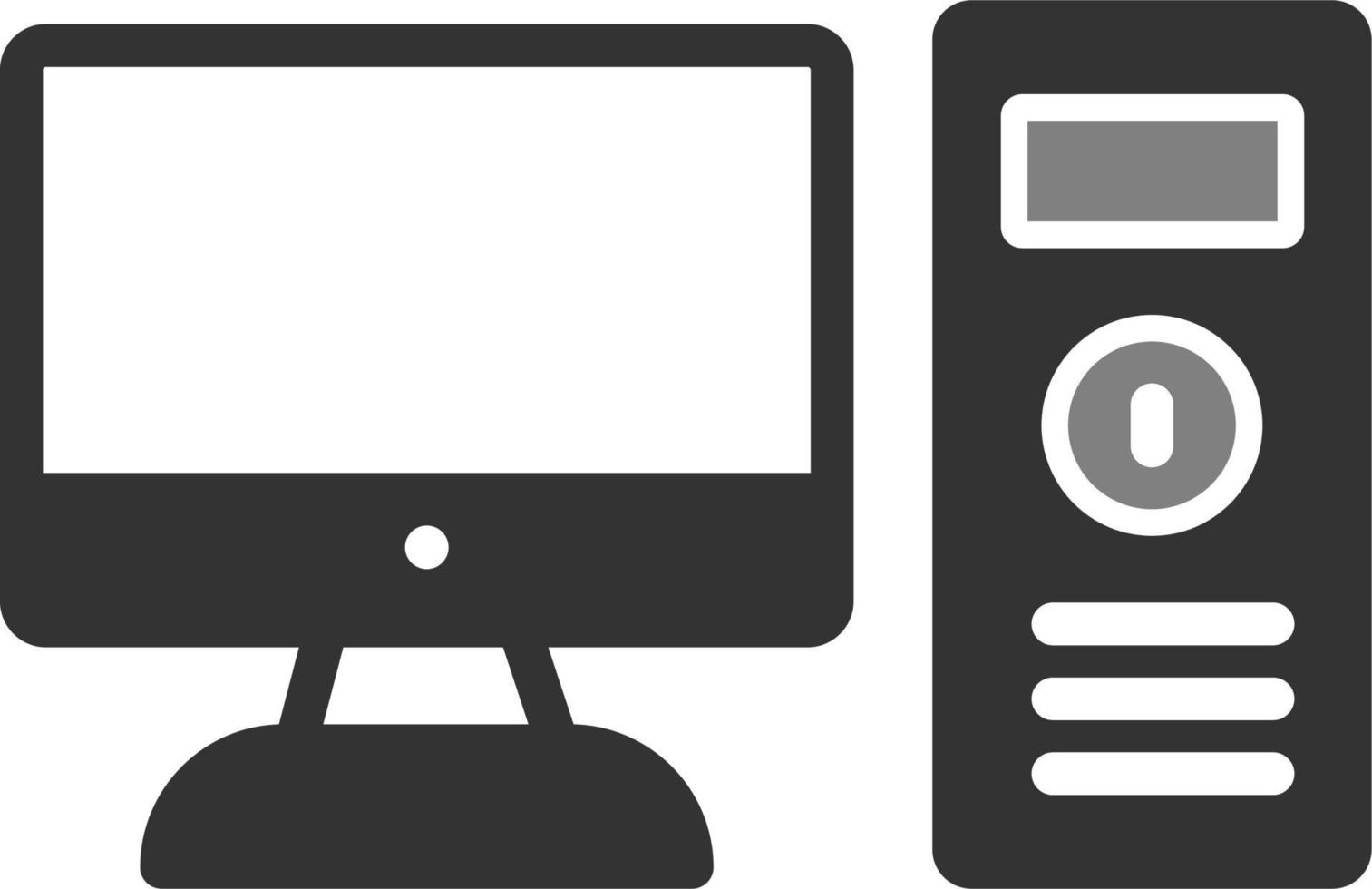 Computer Vector Icon