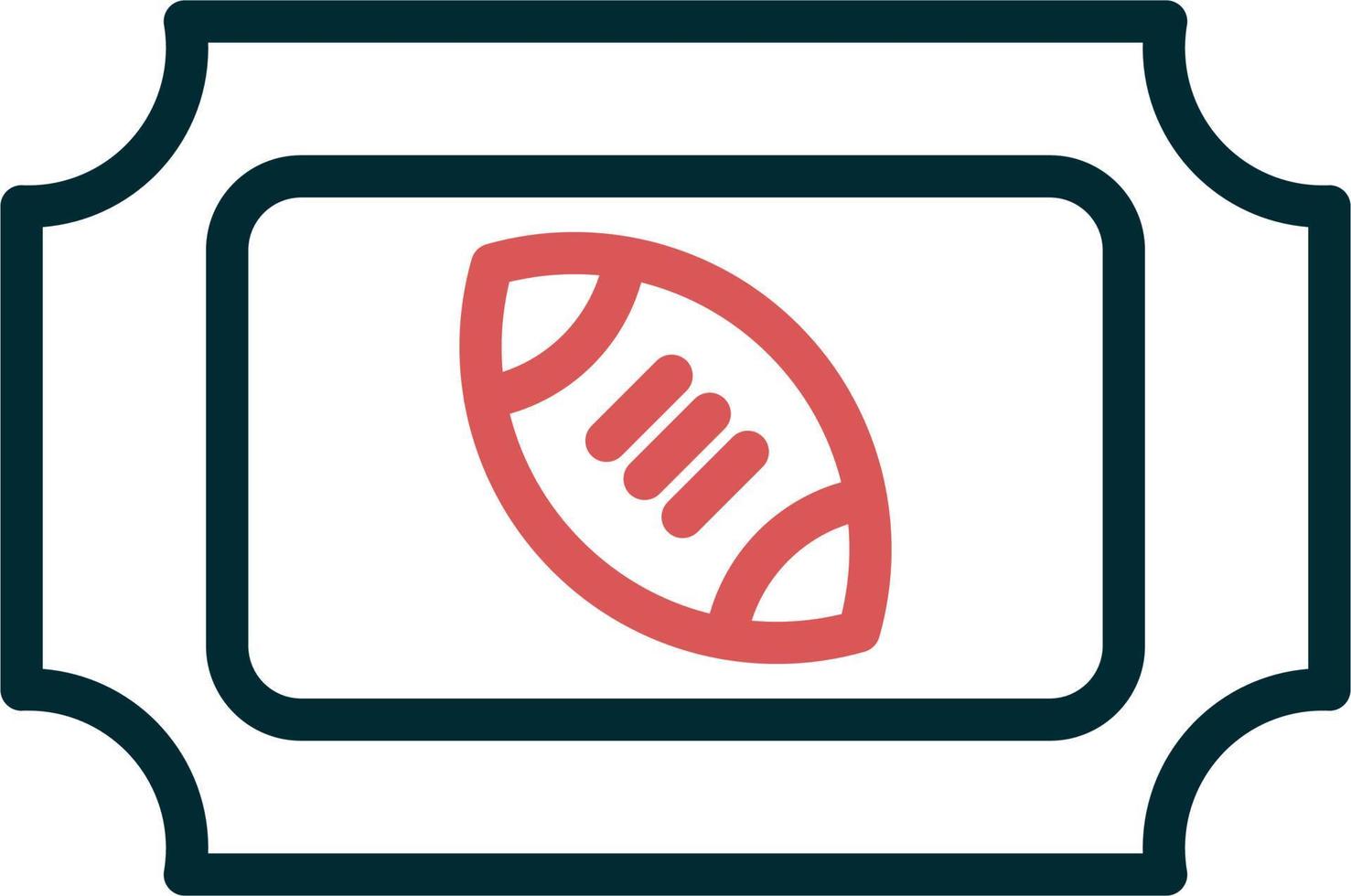 Ticket Vector Icon