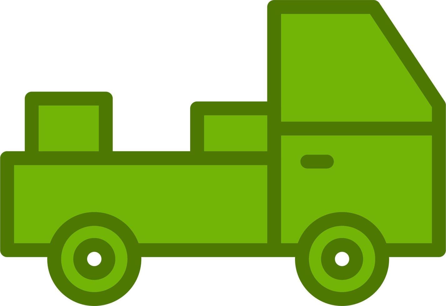 Pick Up Truck Vector Icon