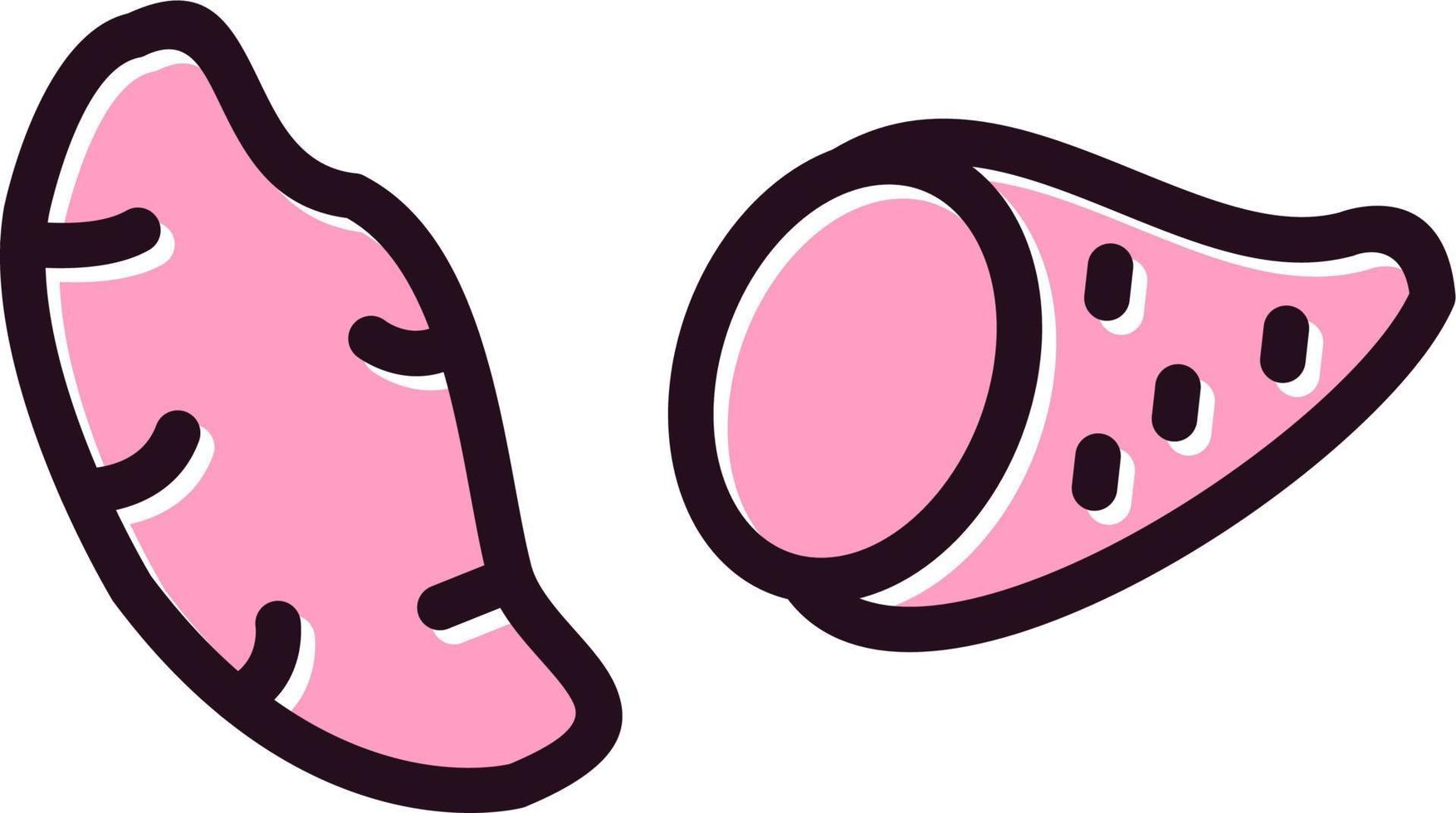 Sweet Potato Vector Icon