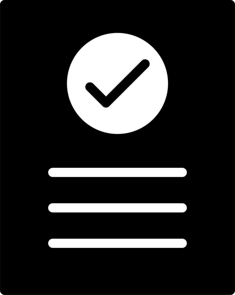 Invoice Vector Icon