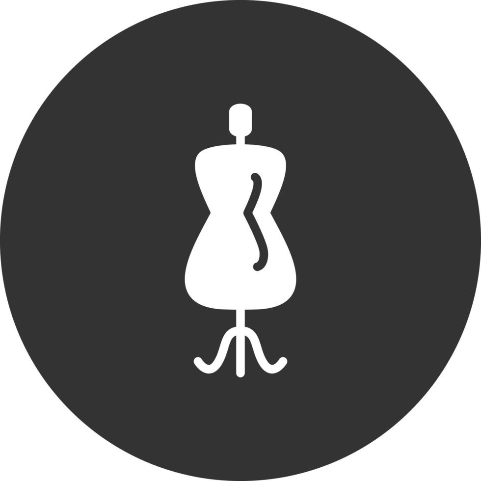 icono de vector de maniquí